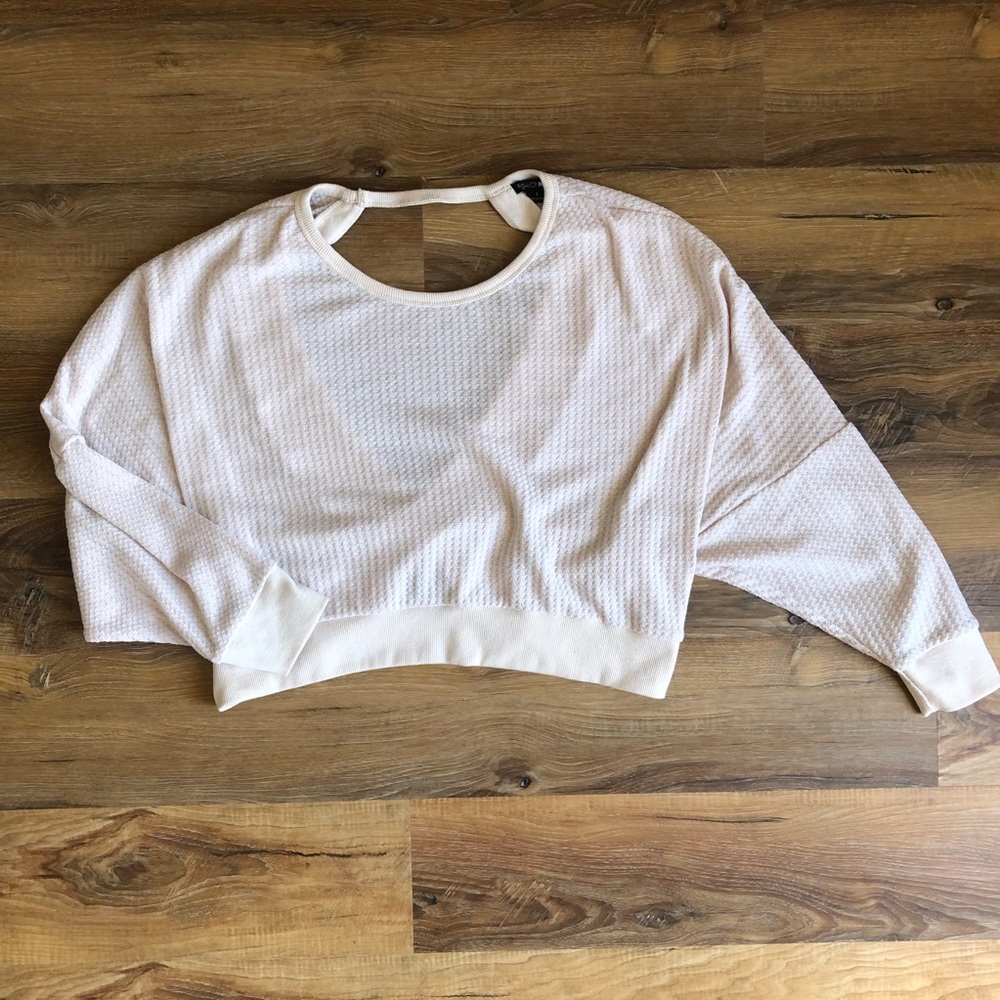 FashionNova Open Back top